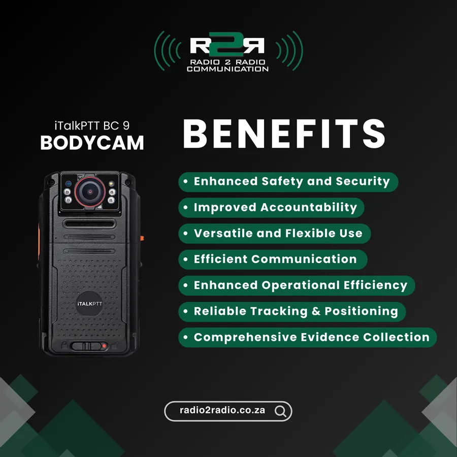 R2R Communication bodycam benefits post
